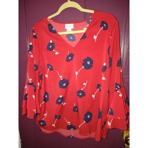 Flutter Sleeve Blouse